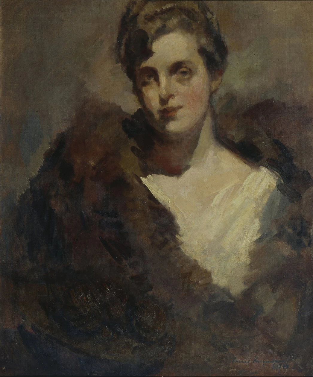 Konstantin Korovin - 100, Ritratto della cantante d'opera Vera Dorofeyeva